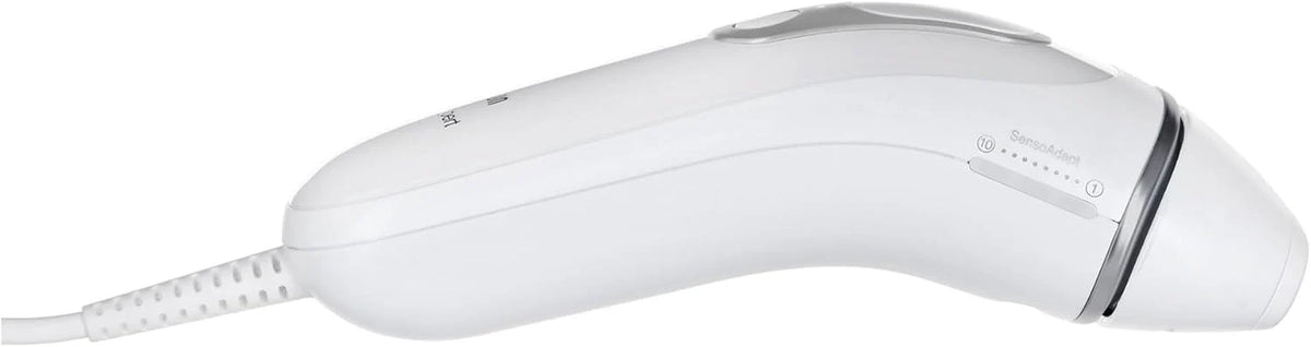 Braun IPL Silk·expert Pro 5, usuwanie włosów w domu, z torbą do przechowywania, golarka Gillette, 2 nasadki, PL5145