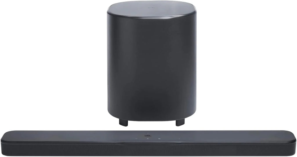 JBL Bar 1300 MK2 – 11.1.4-kanałowy soundbar Bluetooth do telewizora z odłączanymi głośnikami, 8-calowym subwooferem, Dolby Atmos i DTS:X, HDMI eARC, Wi-Fi, PureVoice 2.0 i MultiBeam 3.0, czarny