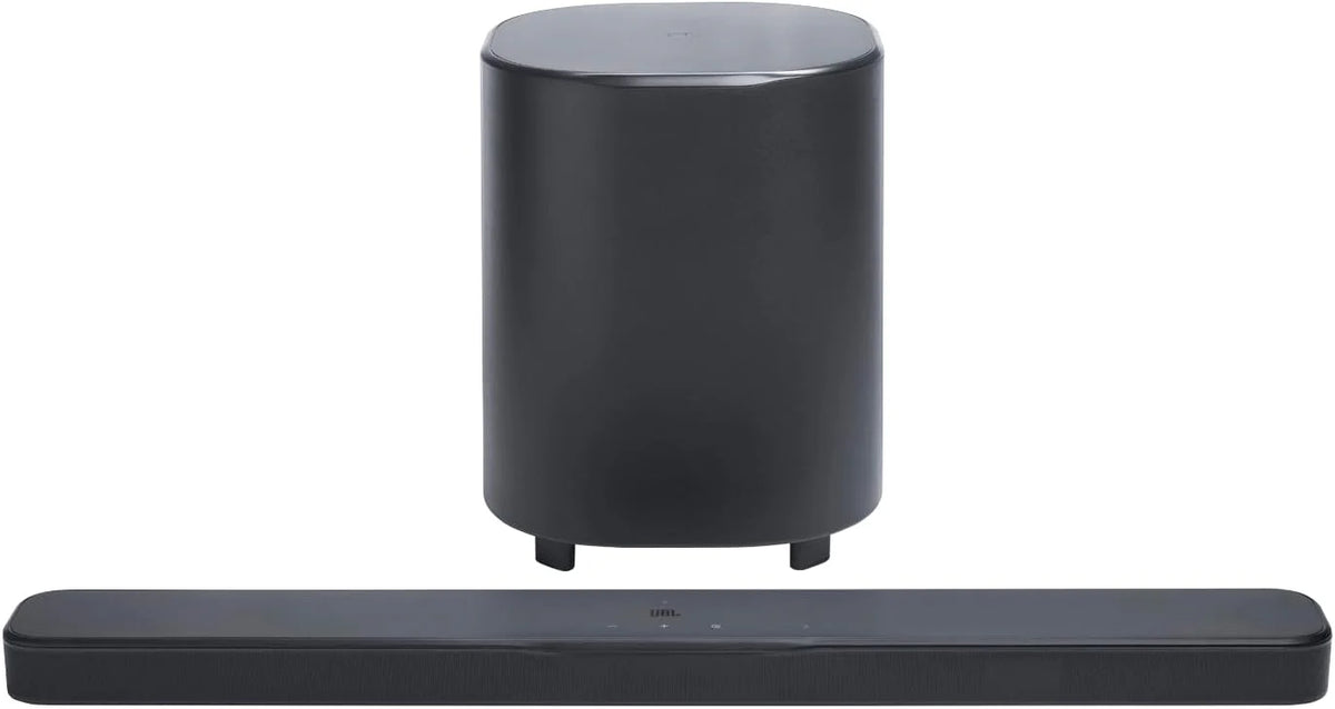 JBL Bar 1300 MK2 – 11.1.4-kanałowy soundbar Bluetooth do telewizora z odłączanymi głośnikami, 8-calowym subwooferem, Dolby Atmos i DTS:X, HDMI eARC, Wi-Fi, PureVoice 2.0 i MultiBeam 3.0, czarny