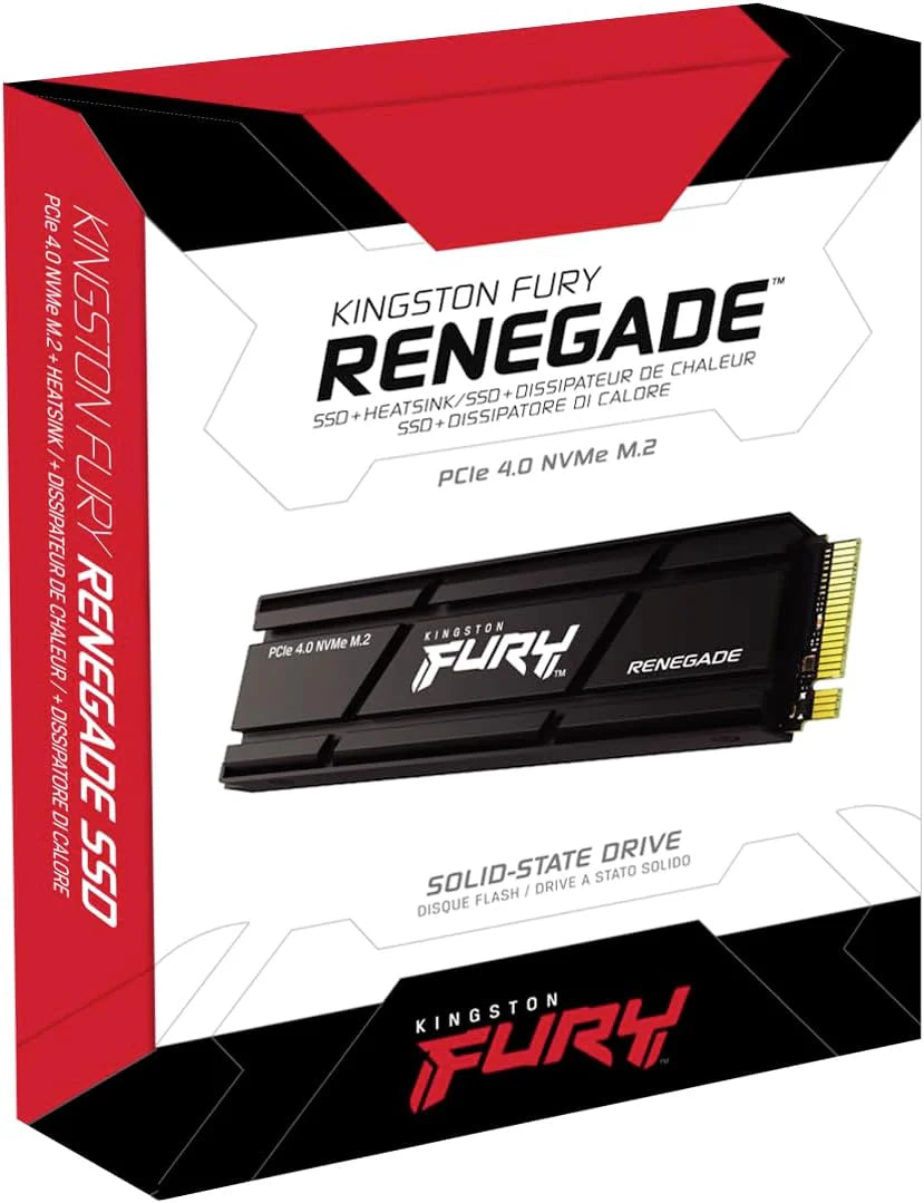 Kingston Fury Renegade 2000G SFYRDK/2000G Dysk Ssd M.2 Nvme, Czarny, 2 TB