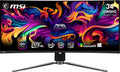 MSI MAG 341CQP QD-OLED monitor komputerowy 86,4 cm (34) 3440 x 1440 px UltraWide Quad HD QDOLED Czarny