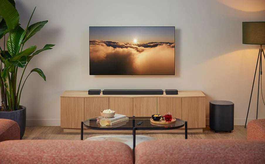 JBL Bar 1300 MK2 – 11.1.4-kanałowy soundbar Bluetooth do telewizora z odłączanymi głośnikami, 8-calowym subwooferem, Dolby Atmos i DTS:X, HDMI eARC, Wi-Fi, PureVoice 2.0 i MultiBeam 3.0, czarny