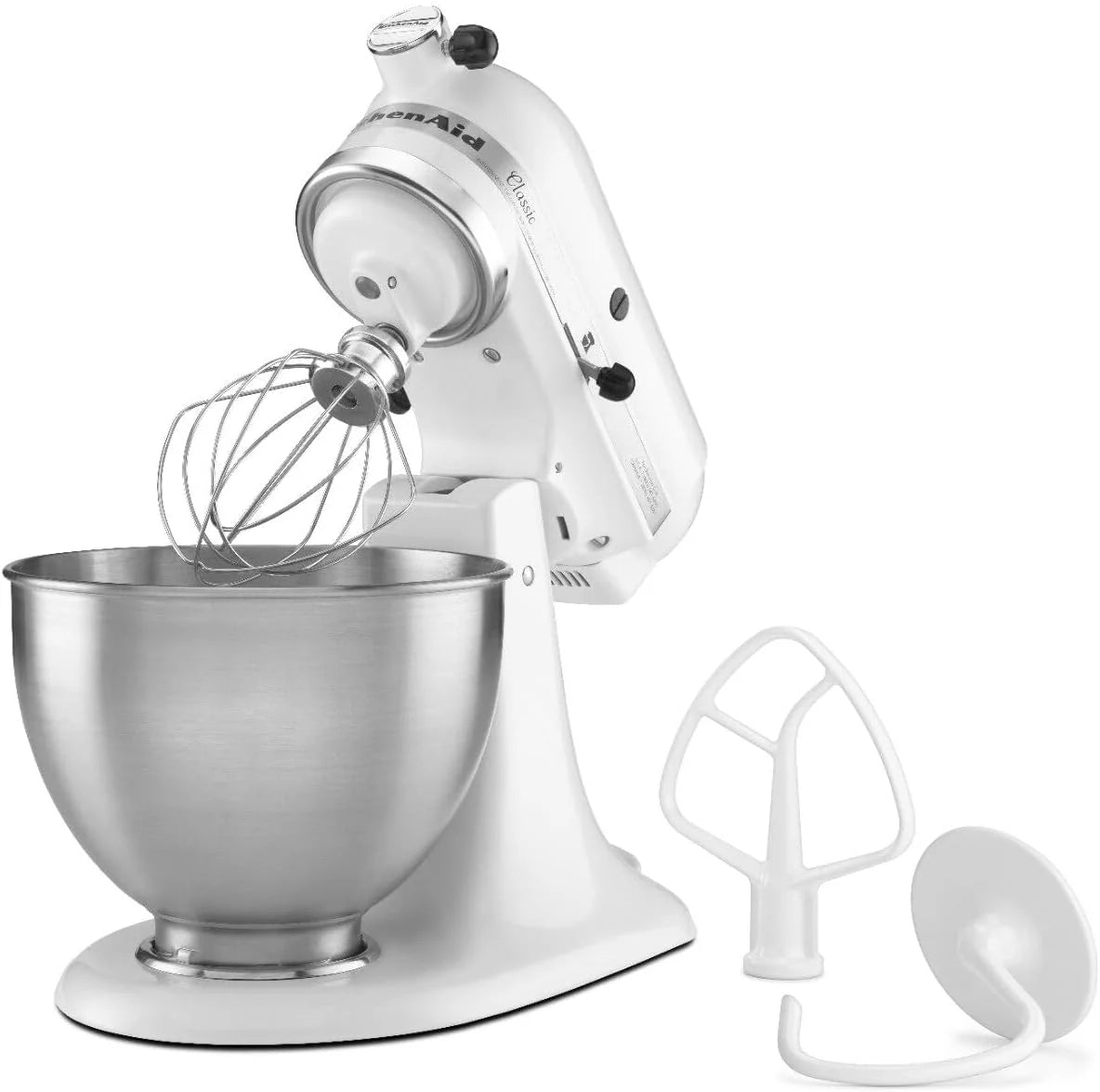 KitchenAid K45SS Klasyczny mikser stojący, biały by Kitchen Aid
