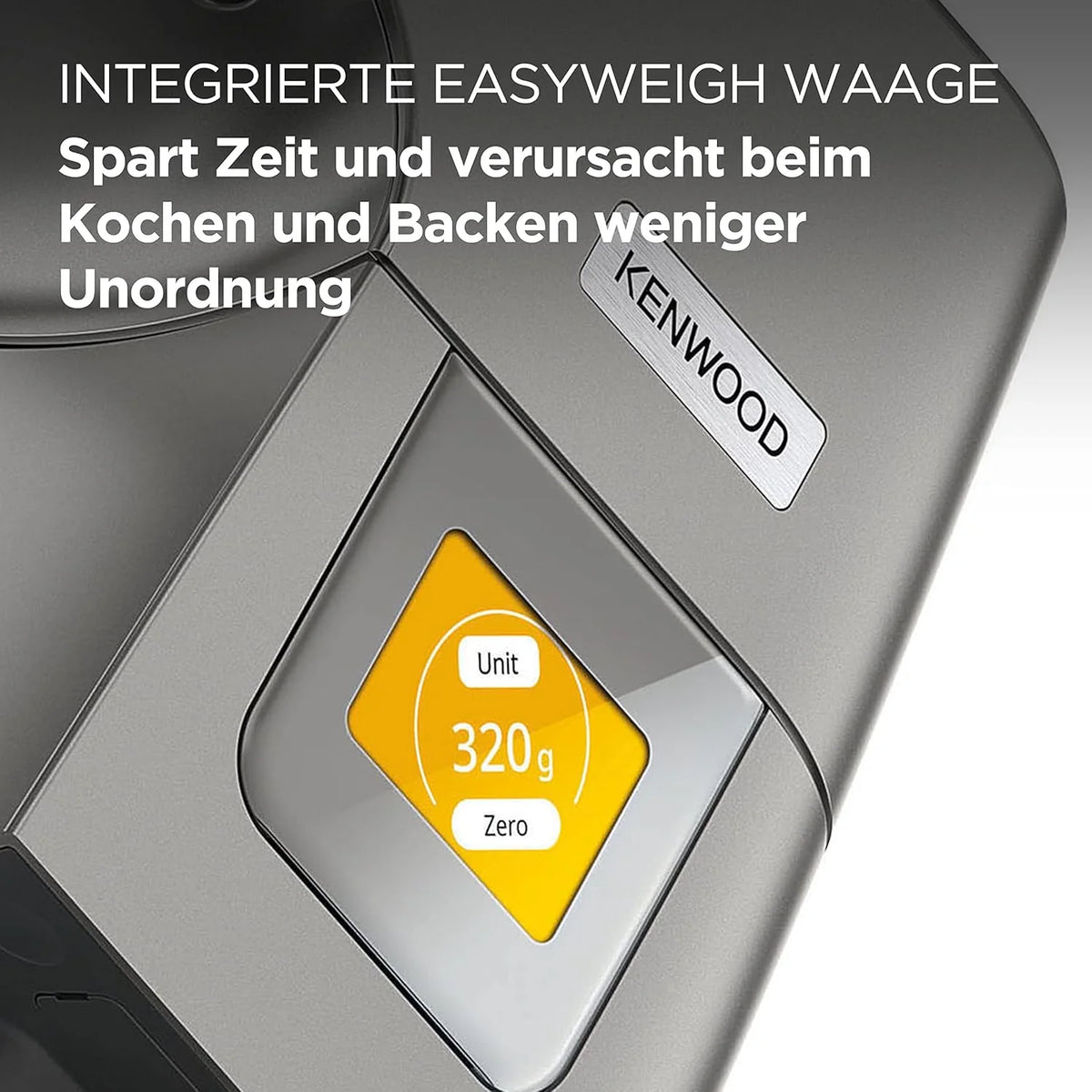 Kenwood Titanium Chef Patissierxl Robot Kuchenny, Srebrny, 1400 W