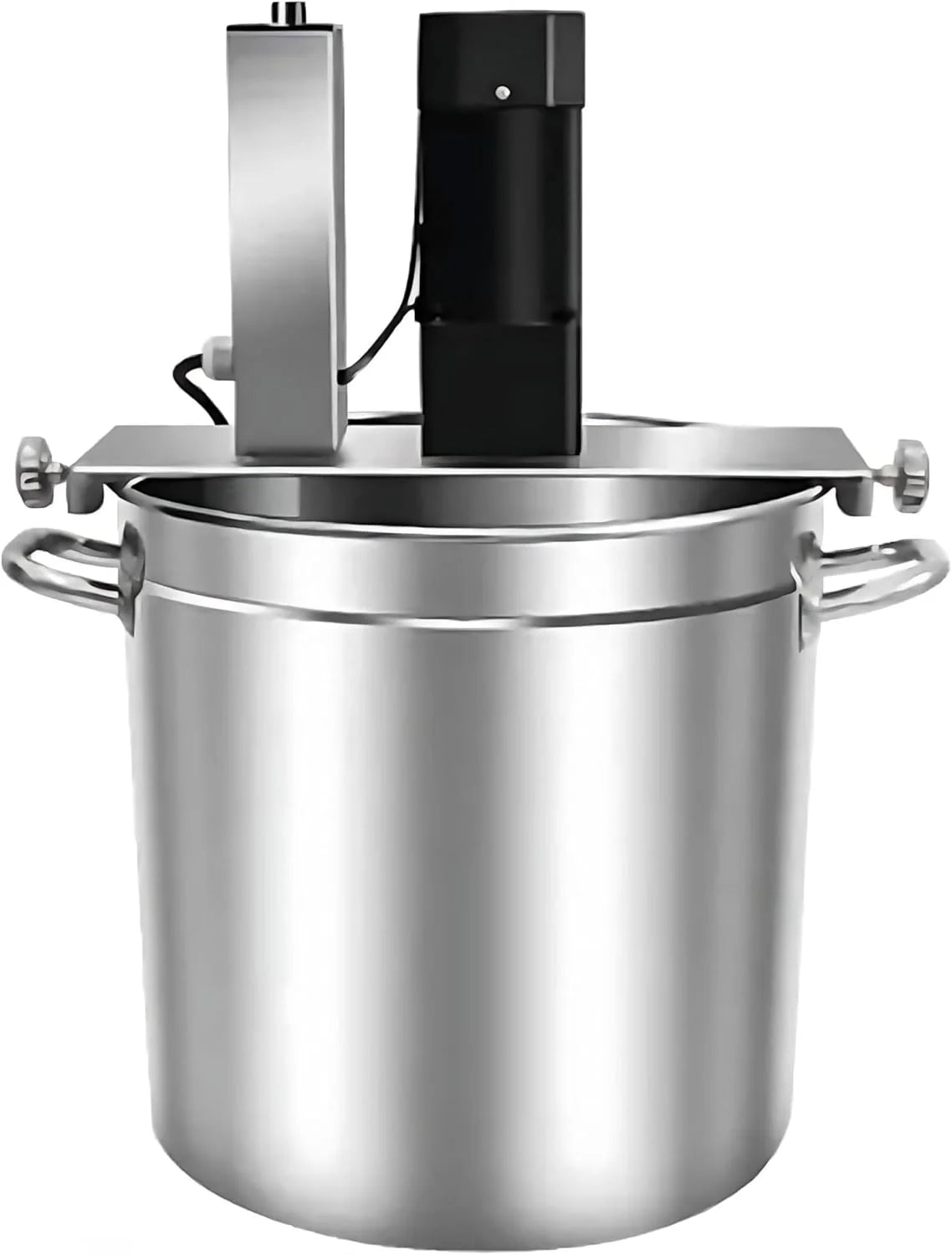 Mikser Kuchenny, Komercyjny Mikser Grzewczy, 200 W, Silnik z Czystej Miedzi, Stal Nierdzewna 304, Regulowana Prędkość, Nadaje Się Do Użytku Komercyjnego/Kuchennego. 20L