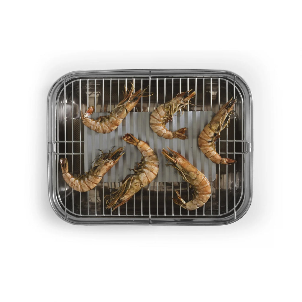Carlo przenośny prostokątny grill węglowy