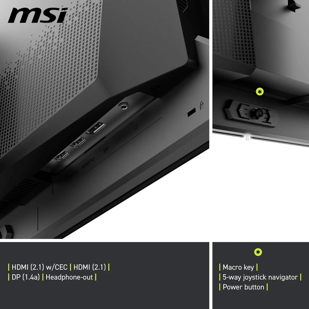 MSI MAG 271P QD-OLED X24 wyświetlacz gamingowy 67.3 cm WQHD - Quantum Dot OLED Panel 2560 x 1440, 240Hz / 0,03ms, 99% DCI-P3, XXL) E≤2, DisplayHDR True Black 400 - DP 1.4a, HDMI 2.1