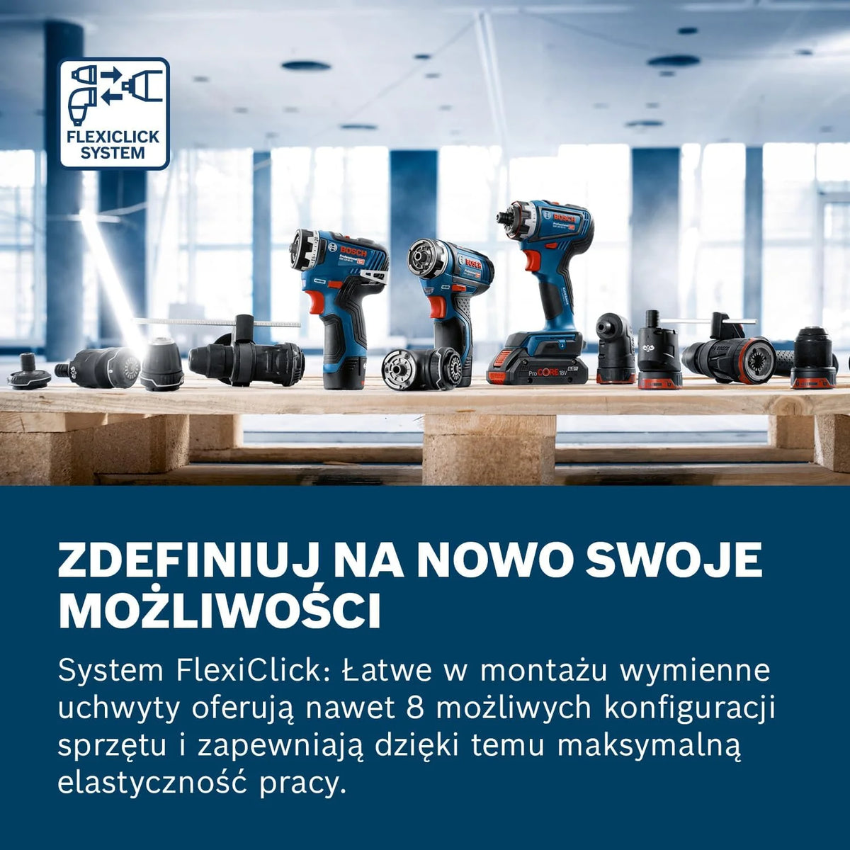 Bosch Professional GSR 12 V-35 FC Wiertarka Akumulatorowa 12V z 2 Akumulatorami 3,0 Ah, Ładowarka GAL 12 V-40, 2 Nasadki FlexiClick, zestaw akcesoriów, w L-BOXX – Ekskluzywna