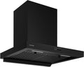 Klarstein AeroClean okap kuchenny, 90 cm, tryb Boost 721 m³/h, klasa efektywności energetycznej A++, oświetlenie LED 3800-4200 K, przyciski, czarny, wywiew i obieg