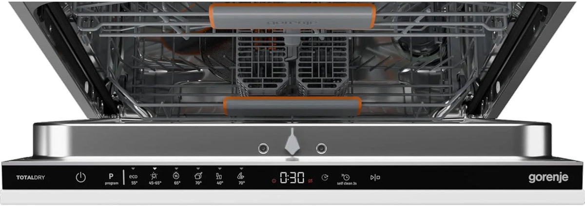 Gorenje GV642C65 zmywarka do naczyń/urządzenie do zabudowy z przodu nie wchodzi w zakres dostawy/Made in EU/60 szerokość/14 nakryć wymiarowych/6 programów/TotalDry/Total AquaStop/SpeedWash/XXL