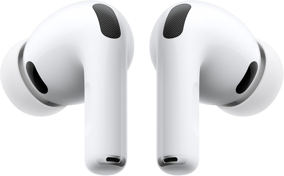 Apple AirPods Pro 3 Bezprzewodowe słuchawki, aktywna redukcja hałasu, pomiary tętna, funkcja aparatu słuchowego, Bluetooth, dźwięk przestrzenny, Hi-Fi, ładowanie przez USB-C