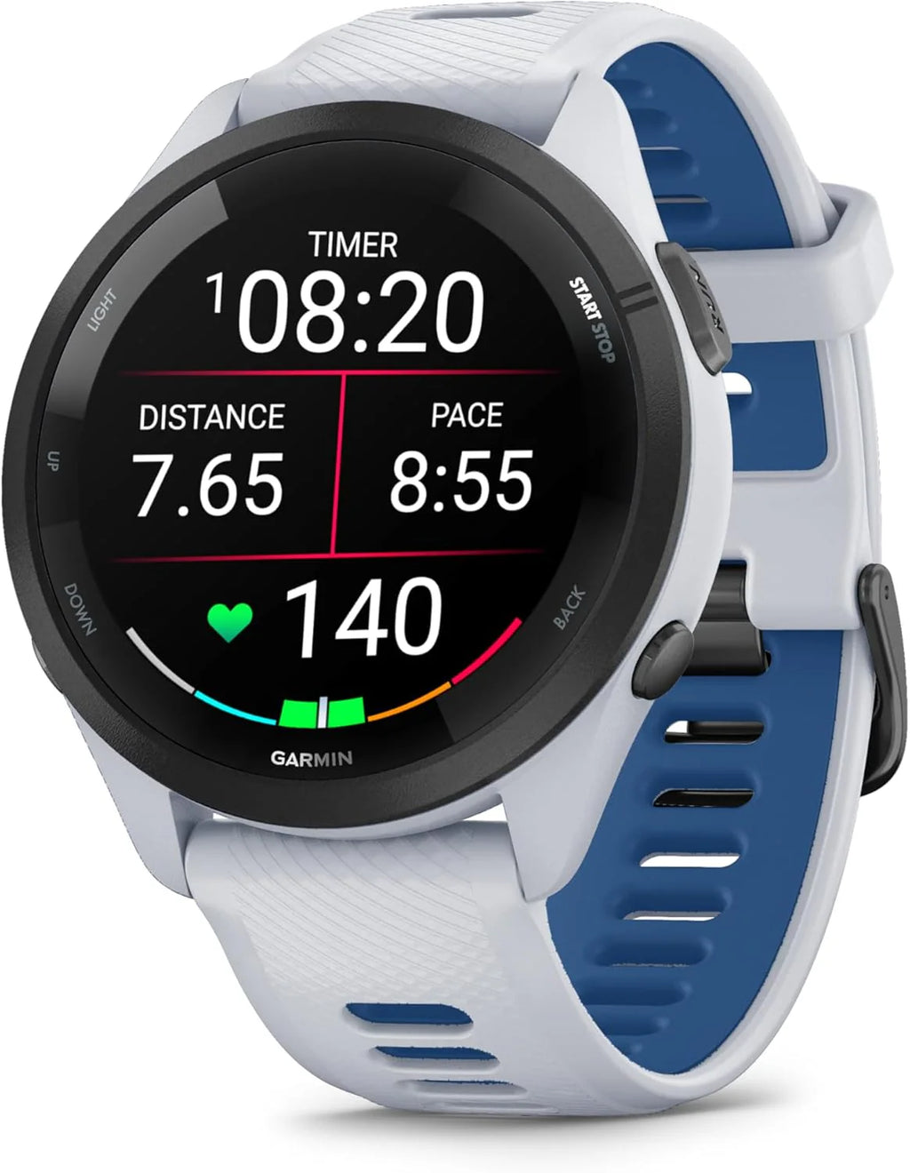 Garmin Forerunner 265 Smartwatch Do Biegania GPS 46mm, AMOLED, HRV Status, Do 13 Dni na Baterii, Czarny
