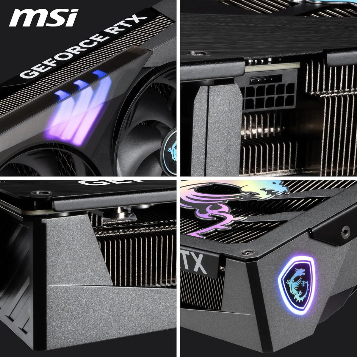 MSI Karta graficzna NVIDIA GeForce RTX 5070 12G Gaming Trio OC 192 Bit GDDR7, częstotliwość Boost do 2625 MHz, PCIe Gen 5, DLSS 4, DP 2.1 x 3, HDMI 2.1 x 1