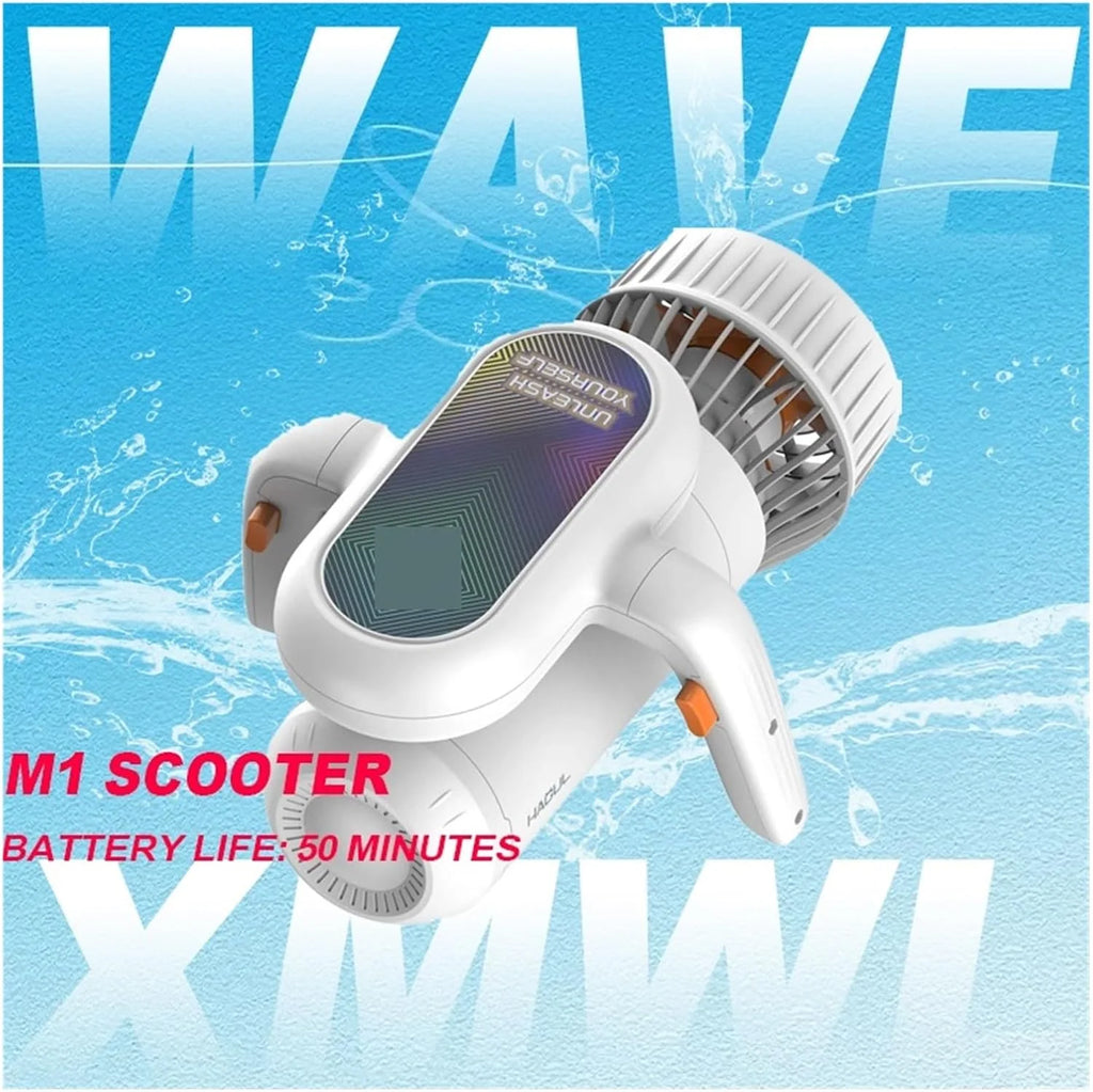Skuter Wodny, M1 Podwodny skuter elektryczny do pływania Podwodny wzmacniacz jazdy Podwodny napęd śmigła dla dorosłych dzieci