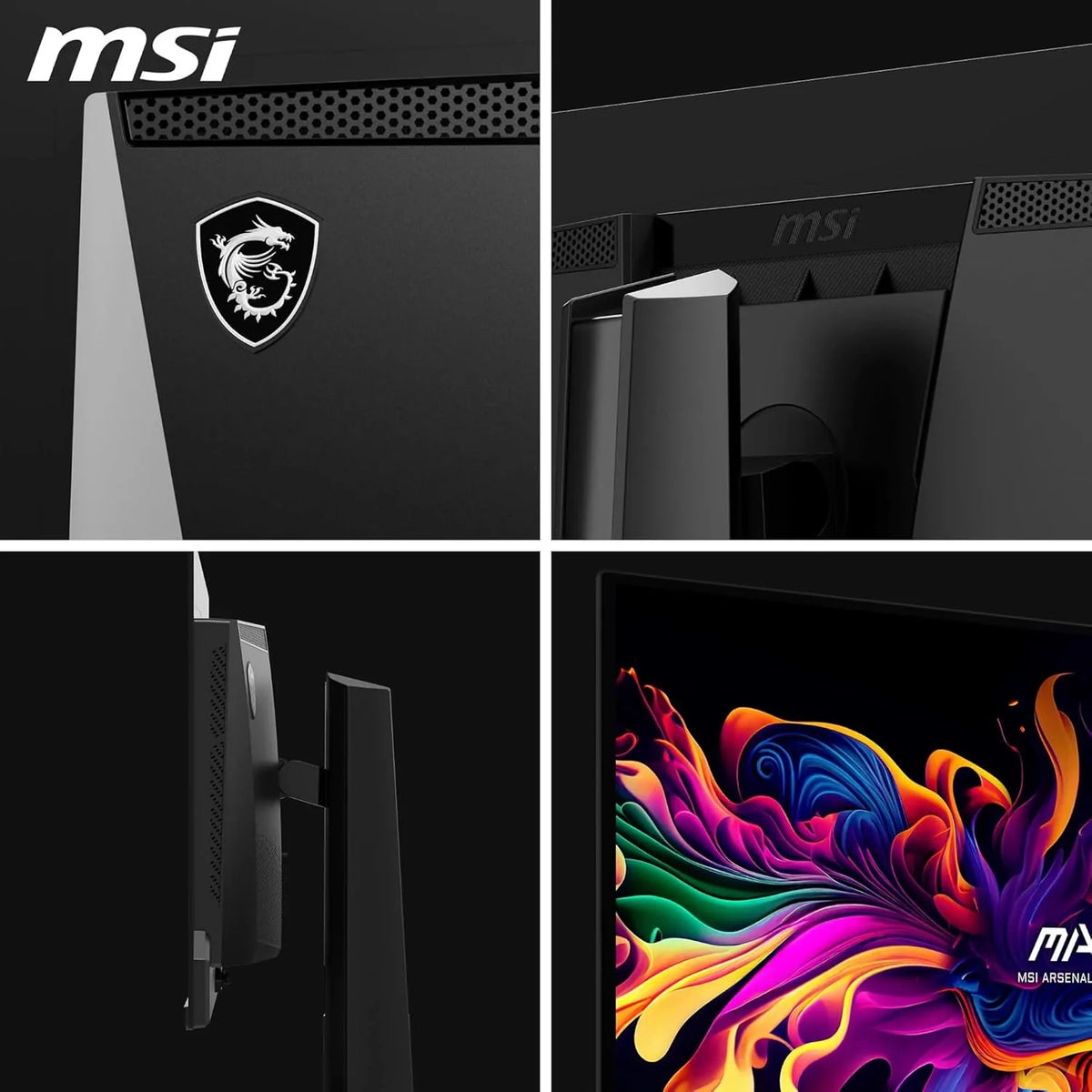 MSI MAG 271P QD-OLED X24 wyświetlacz gamingowy 67.3 cm WQHD - Quantum Dot OLED Panel 2560 x 1440, 240Hz / 0,03ms, 99% DCI-P3, XXL) E≤2, DisplayHDR True Black 400 - DP 1.4a, HDMI 2.1