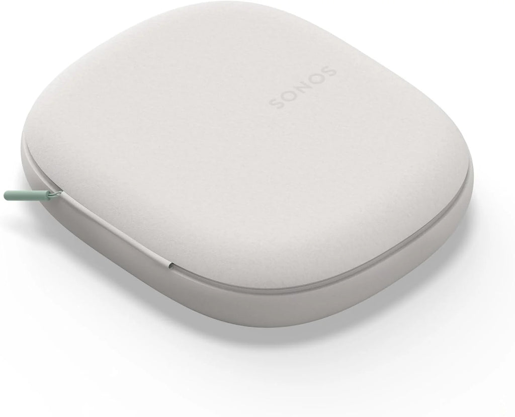 Sonos Ace – Bezprzewodowe słuchawki Bluetooth z redukcją szumów – Do 30 godzin pracy na baterii – Dźwięk przestrzenny – Dynamiczne śledzenie głowy – Białe