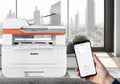 Avision AM40Q MFP A4 drukarka wielofunkcyjna, czarno-biała drukarka laserowa, skaner, kopiarka, USB, LAN, Wi-Fi, Airprint, mobilne drukowanie z systemem Windows 7 do 11, MacOS10.9 (do pobrania)