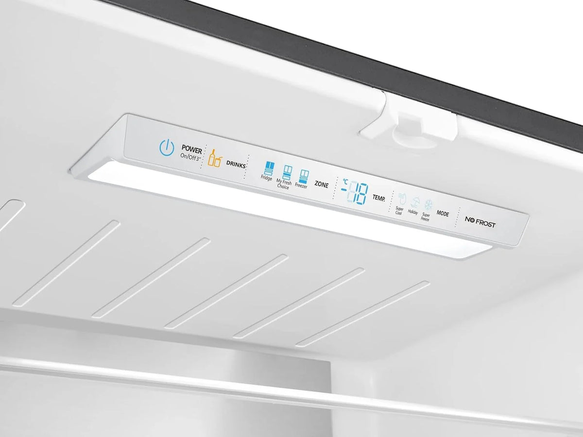 Hisense RF540N4SBI2 Francuska zamrażarka drzwiowa, NoFrostPlus, sprężarka inwerterowa, ConvertActive, CrispZone, 181,7 cm, część lodówki 302 l, część zamrażarki 178 l, 40 dB, 310