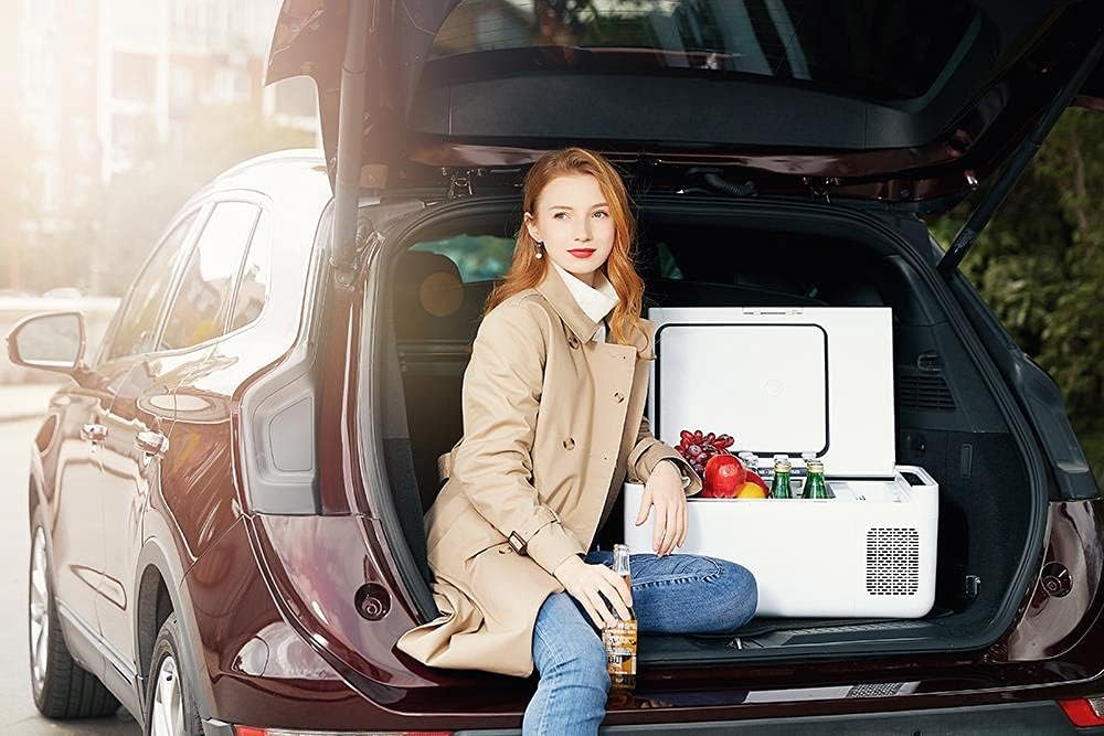 MOBICOOL MCF40 lodówka kompresorowa 38L – 12V, 24V i 230V – Przenośna lodówka do auta, kampera, kempingu, ciężarówki i outdoor – Niezawodne chłodzenie podczas podróży i wycieczek