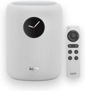 WiiM Sound inteligentny głośnik z ekranem 1,8″, Hi-Res 24-bit/192 kHz, AI RoomFit™, 100 W, Wi-Fi 6E/Bluetooth 5.3, multiroom i stereo, pilot w zestawie, Czarny