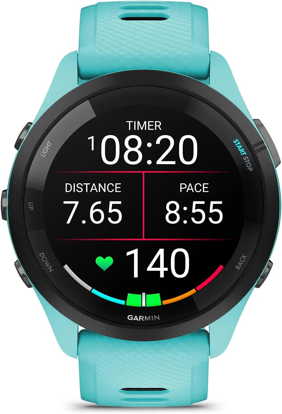 Garmin Forerunner 265 Smartwatch Do Biegania GPS 46mm, AMOLED, HRV Status, Do 13 Dni na Baterii, Czarny