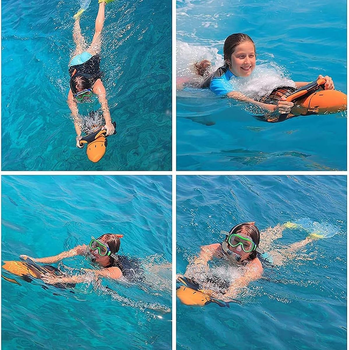 Podwodny Skuter Wodny, Dwubiegowa Śruba Napędowa O Mocy 500 W, Do Pływania Z Akumulatorem, Do Nurkowania, Snorkelingu I Morskich Przygód.