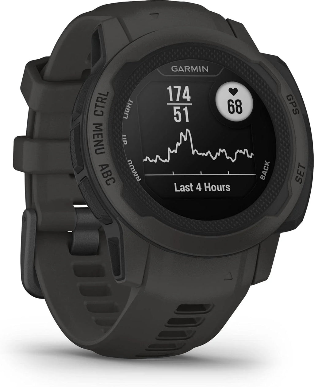 Garmin Instinct 2S SOLAR Smartwatch GPS, Grafitowy, M