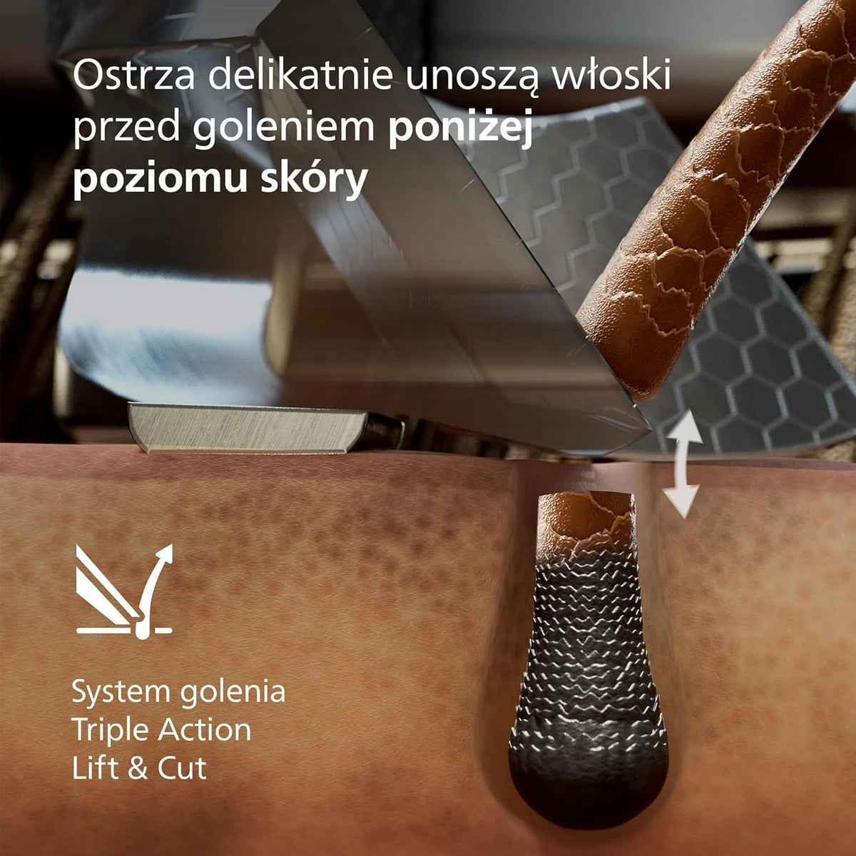 Philips Shaver i9000 Prestige Ultra, golarka elektryczna do golenia na sucho i mokro z technologią Skin IQ Pro, System Triple Lift & Cut, obrotowe 360º ostrza, 5 trybów golenia, Model XP9404/31