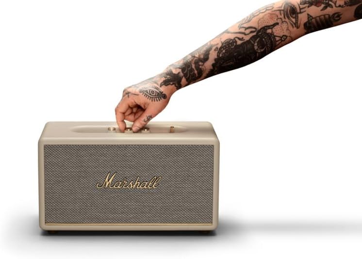 Marshall Stanmore Iii 7340055385152 Głośnik Bluetooth, Beżowy, 24,7 x 412 x 27,6 cm