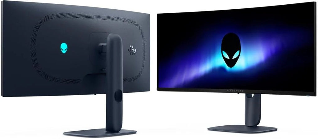 Alienware AW3425DWM monitor gamingowy 34 zakrzywiony 1500R WQHD 3440x1440 HDR 400 VA panel 180 Hz 1 ms, AMD FreeSync Premium, VESA AdaptiveSync, 2x HDMI 1x DisplayPort 1.4, 3 lata - czarny