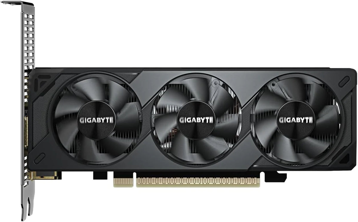 Gigabyte GeForce RTX 5060 OC niskoprofilowa karta graficzna 8G, 8 GB GDDR7, 128 bit, PCI-E 5.0, 2512 MHz Core Clock, 3 x DisplayPort, 1 x HDMI, GV-N5060OC-8GL