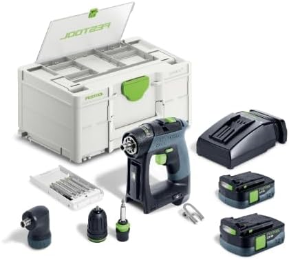 Festool Wiertarko-wkrętarka akumulatorowa CXS 12 2,5-zestaw