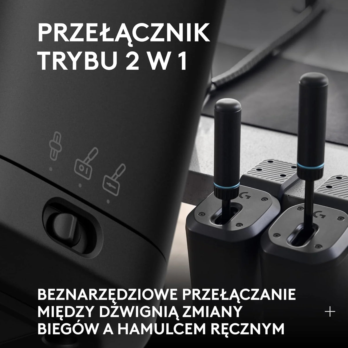 Logitech G PRO Racing Pedals – Pedały symulatora wyścigów z hamulcem z czujnikiem obciążenia 100 kg, w pełni konfigurowalne, wymienne sprężyny i elastomery, konstrukcja modułowa - Czarny