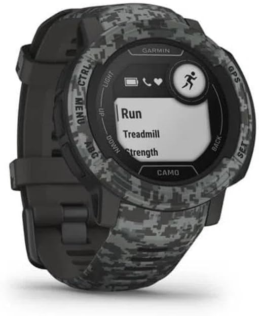 Garmin Instinct 2S SOLAR Smartwatch GPS, Grafitowy, M