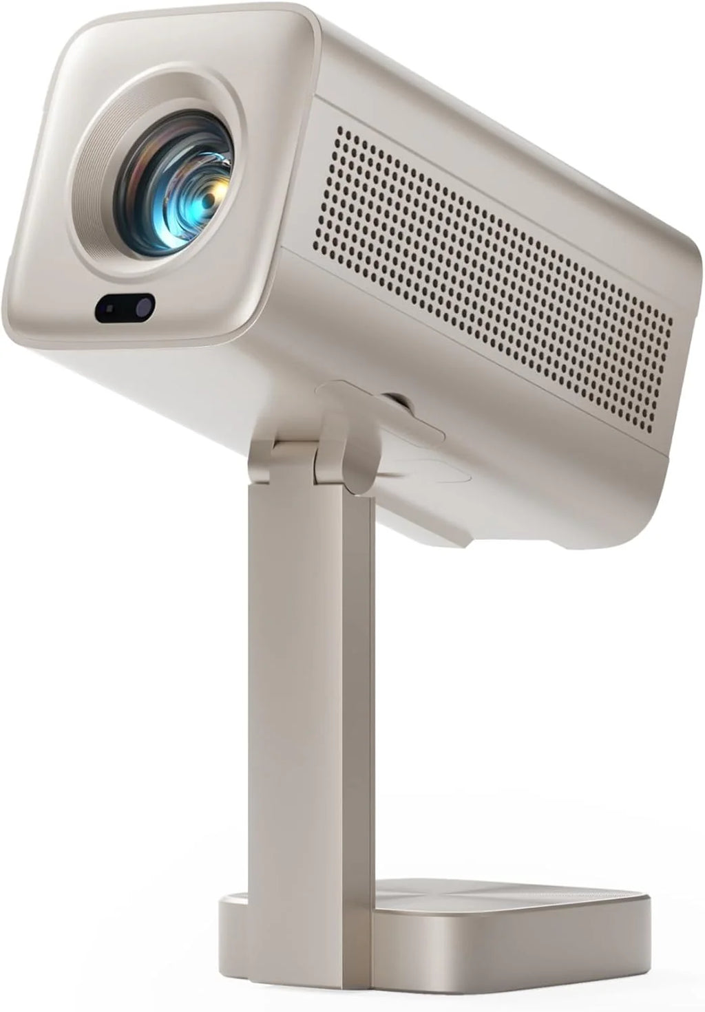 Mini projektor Smart 4K [oficjalny Netflix & Dolby Audio] VOPLLS TOF autofokus/korekcja trapezowa, projektor 26000 lumenów, WiFi6 Bluetooth Full HD 1080p obracany o 210°, projektor kina domowego