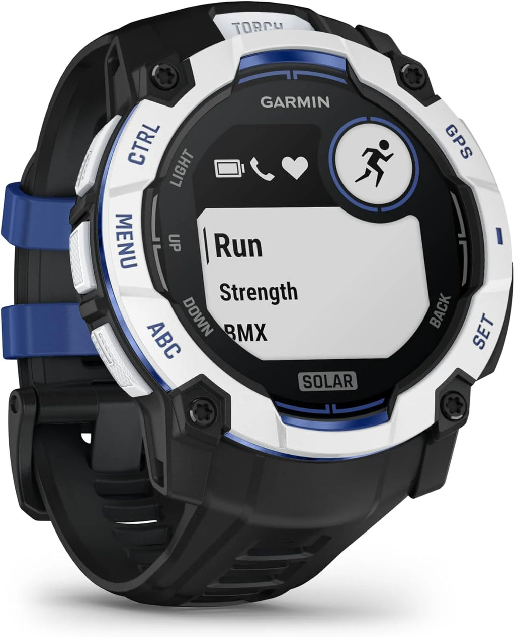 Garmin Instinct 3 SOLAR Wytrzymały Smartwatch GPS, 45 mm, Wbudowane Aplikacje Sportowe i Zdrowotne, Latarka LED, 10ATM, Sunburst