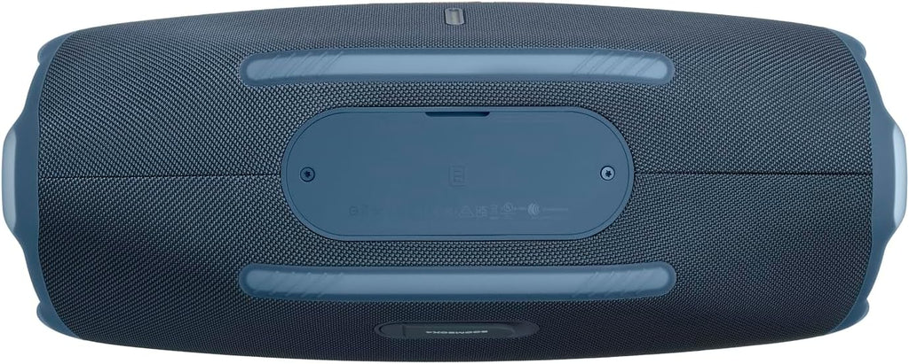 JBL Boombox 4 – przenośny głośnik Bluetooth z dźwiękiem JBL Pro Sound i AI Sound Boost, wodoodporny, pyłoszczelny (IP68), do 34 h odtwarzania, Auracast, 2 tryby wzmocnienia basu, niebieski