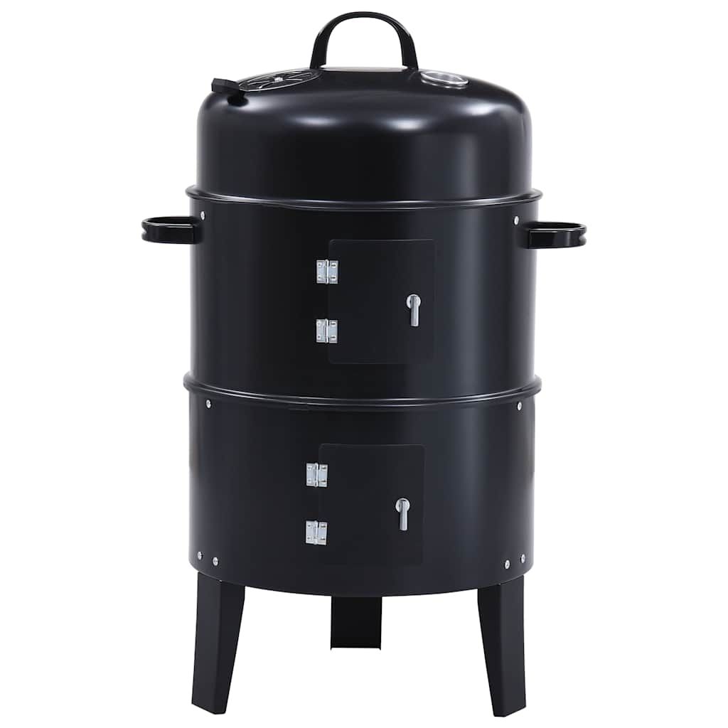 Grill węglowy 3 w 1, wędzarnia, 40 x 80 cm, Vidaxl