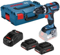 Bosch Professional Gsr 18V-50 Wiertarko-Wkrętarka, Niebieski, 18V
