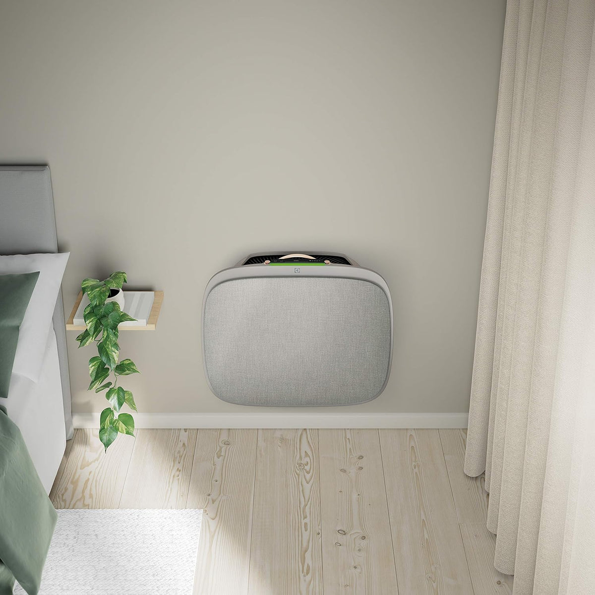 Electrolux Well A7 Oczyszczacz Powietrza, Tworzywo Sztuczne/Tkanina, Szary, 600 W