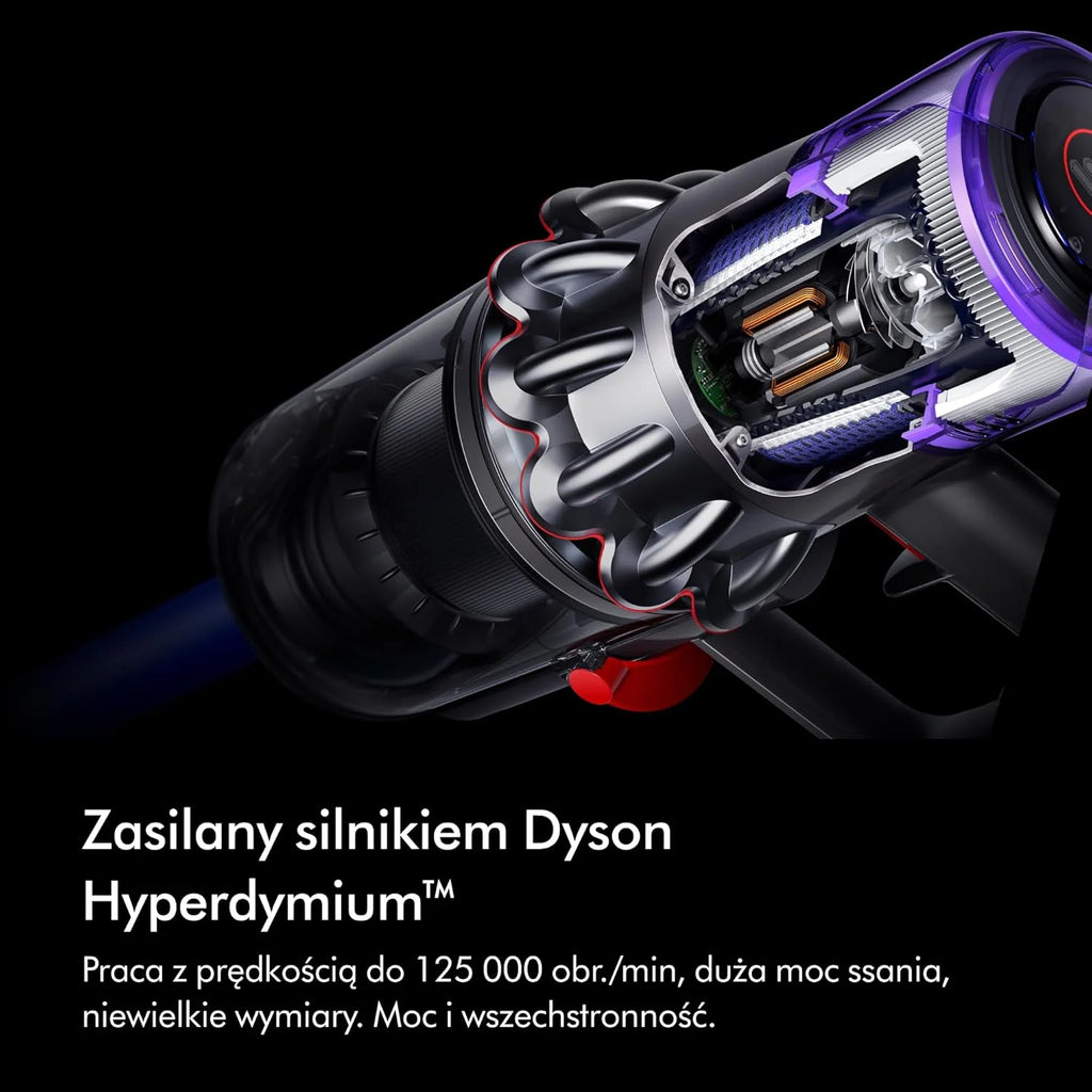 Bezprzewodowy odkurzacz pionowy Dyson V11™ Advanced (Nikiel/Fiolet)