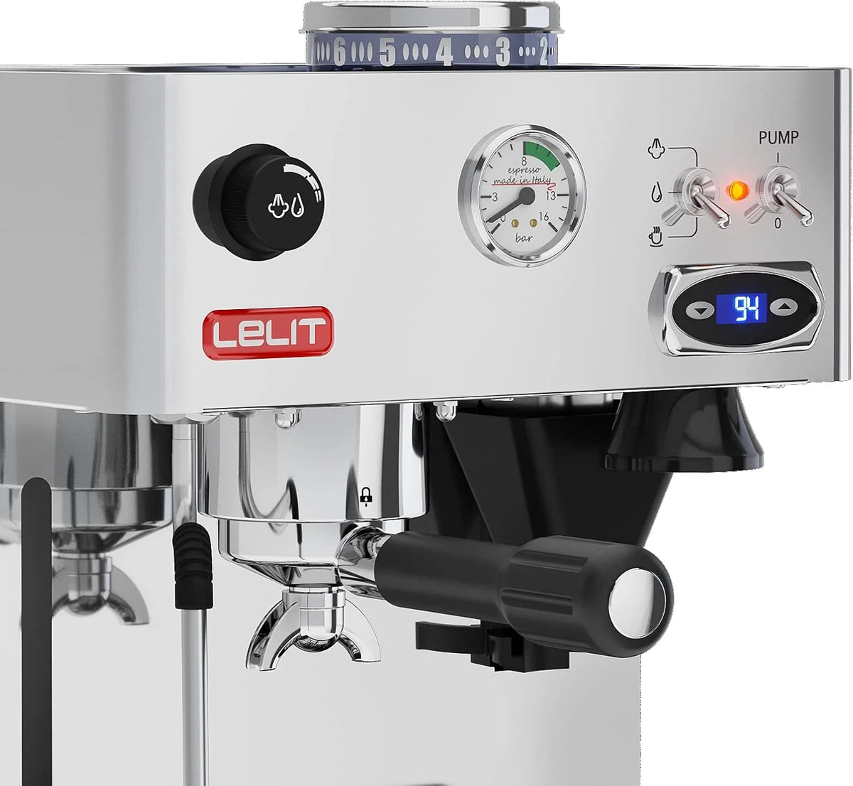 LELIT Anna PL41TEM, prosumer coffee machine with PID