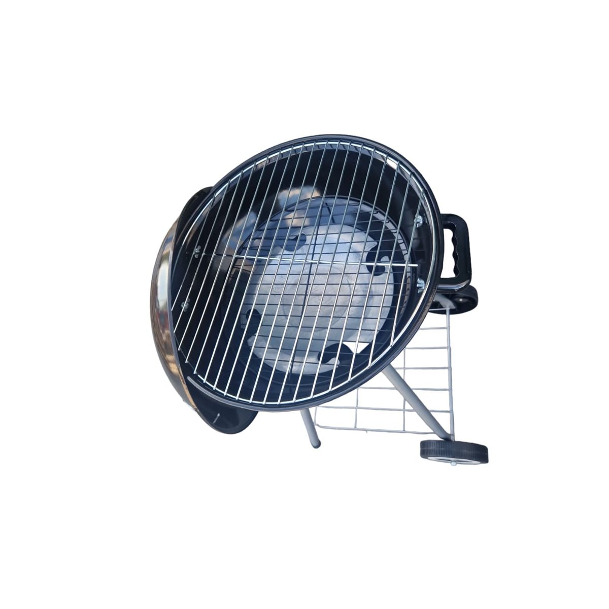 Grill węglowy Elecsan 18,5 cala z kółkami i pokrywką