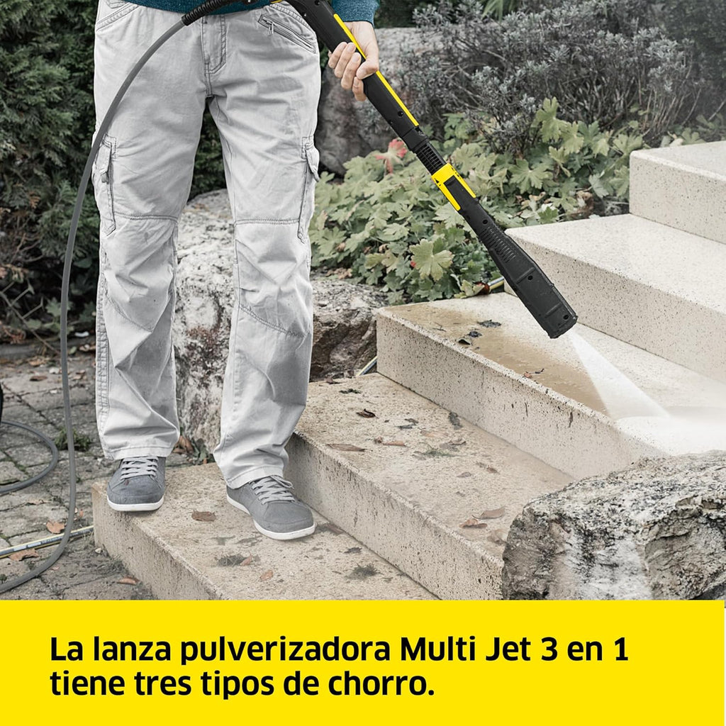 Myjka ciśnieniowa Kärcher K 7 Premium Smart Control Flex Home, ciśnienie: 180 barów, przepływ: 600 l/h, wydajność: 60 m²/h, filtr wody, waga: 18 kg, wąż elastyczny, lanca wielostrumieniowa