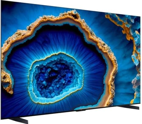 TCL 65V6C 65-calowy bezpośredni telewizor LED, 4K HDR TV, Smart TV Powered by Google (Dolby Audio, Motion Clarity, kompatybilny z Google Assistant & Alexa, 2025 nowy model)