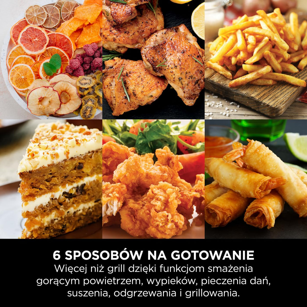 Ninja Foodi MAX PRO Grill, płaska płyta i frytkownica beztluszczowa z cyfrową sondą kuchenną i termometrem, 3,8 l, 7 funkcji gotowania w 1, części można myć w zmywarce, srebrno/czarny, AG651EU