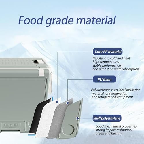 Izolowana lodówka turystyczna ze składanym stołem i krzesłem na kemping i piknik, wielofunkcyjna, do przechowywania i chłodzenia, pojemność 32 l