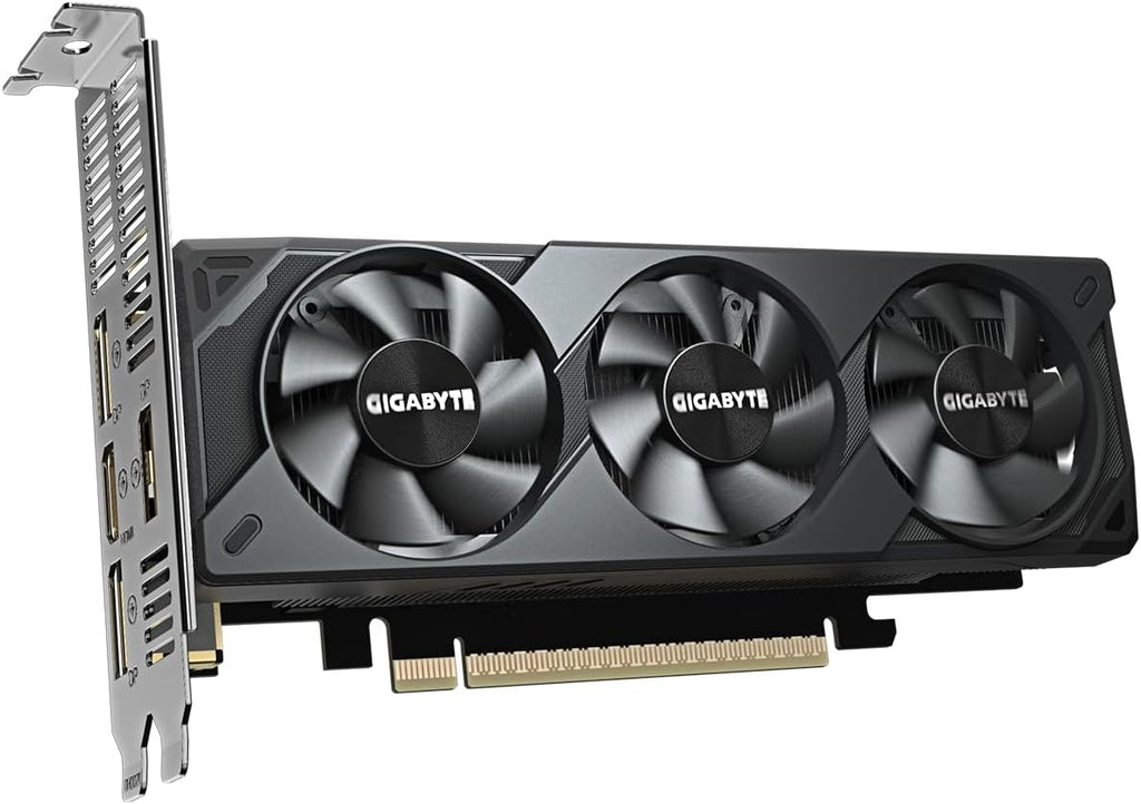 Gigabyte GeForce RTX 5060 OC niskoprofilowa karta graficzna 8G, 8 GB GDDR7, 128 bit, PCI-E 5.0, 2512 MHz Core Clock, 3 x DisplayPort, 1 x HDMI, GV-N5060OC-8GL