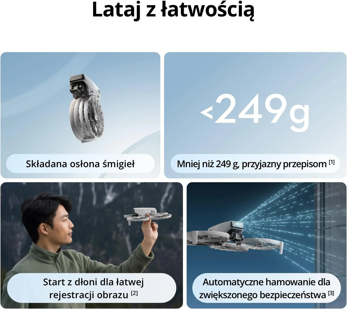 DJI Flip z kontrolerem RC 2 z wyświetlaczem, dron Follow Me z kamerą 4K UHD dla dorosłych, masa poniżej 249 g, 3-osiowy gimbal, transmisja wideo 13 km, start z dłoni i 31 min lotu
