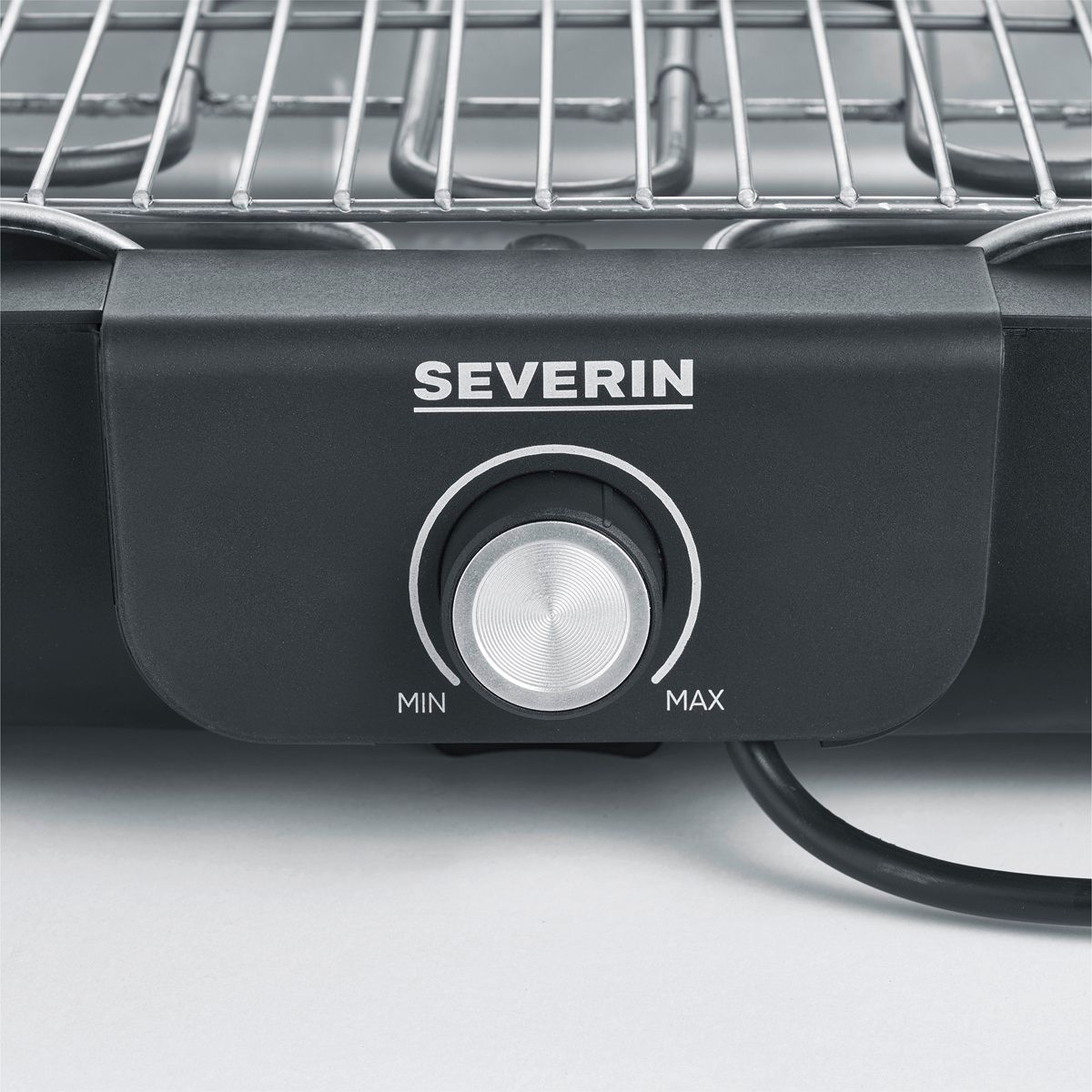 Grill stołowy Severin PG 8554 z rusztem - 2300 W, czarny